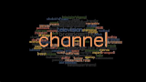 chanel synonym|another word for channels.